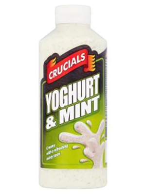 Crucials Yoghurt & Mint Squeezy Sauce 500ml