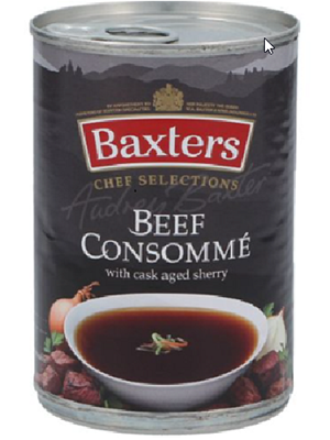 BAXTERS LUXURY BEEF CONSOMME 400G